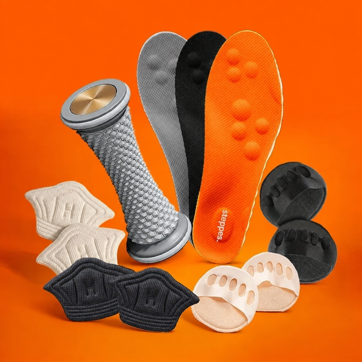Kit definitivo para alívio dos pés
